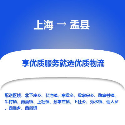 上海到盂县物流专线-上海至盂县货运公司口碑见证