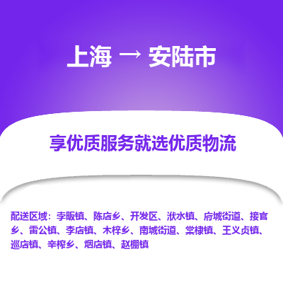 上海到安陆市物流专线-上海至安陆市货运公司口碑见证