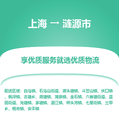 上海到涟源市物流专线-上海至涟源市货运公司口碑见证