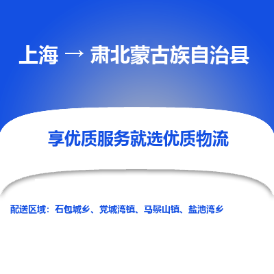 上海到肃北蒙古族自治县物流专线-上海至肃北蒙古族自治县货运公司口碑见证