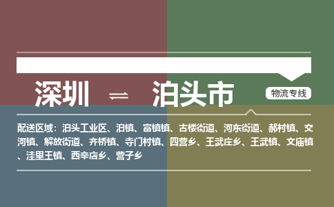 深圳到泊头市物流专线-深圳至泊头市货运-全线运力，及时到达