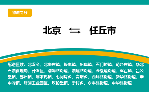 北京到任丘市物流公司-北京至任丘市专线运输安全快速