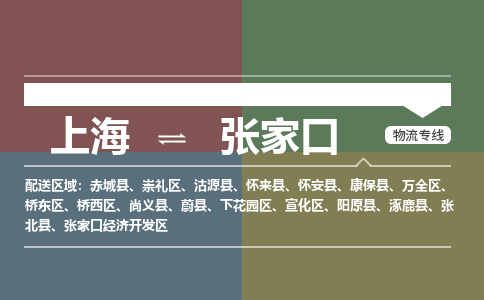 上海到张家口物流专线-高效优质任您选择上海至张家口货运