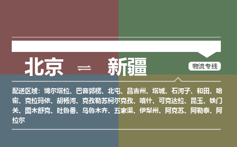 北京到新疆物流专线一站式物流解决方案，为您节约成本、省心省力