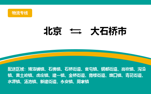 北京到大石桥市物流专线-全程追踪北京至大石桥市货运