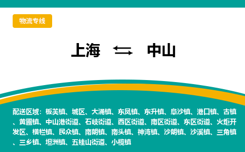 上海到中山物流专线智能化物流管理提高您的效率