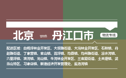 北京到丹江口市物流专线-票价优惠，运输安全北京至丹江口市货运