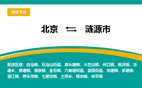 北京到涟源市物流专线-高效便捷的-北京至涟源市专线