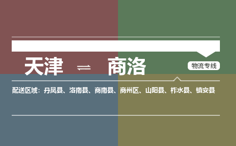 天津到商洛物流专线-天津至商洛专线提供的定制化物流方案