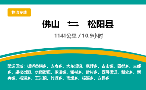 佛山到松阳县物流专线|佛山至松阳县物流公司|佛山发往松阳县货运专线