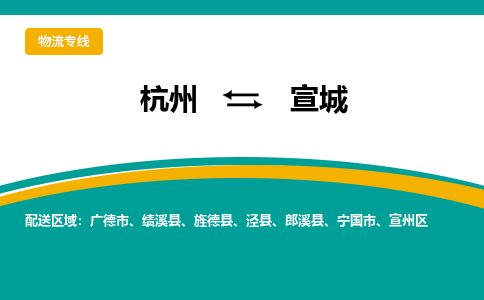 杭州到宣城物流专线|杭州至宣城物流公司