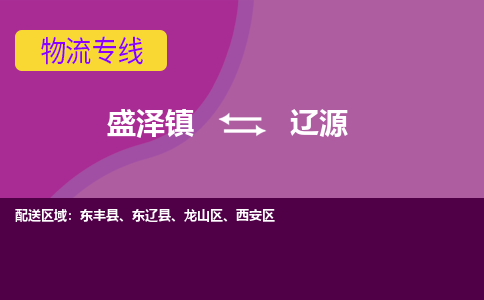 盛泽镇到辽源物流专线|盛泽镇至辽源物流公司