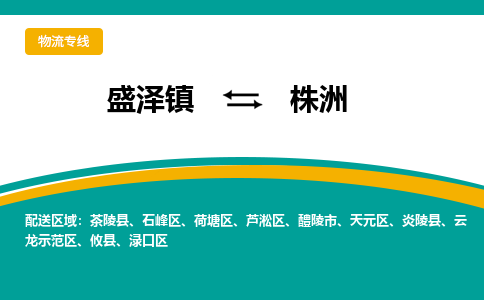 盛泽镇到株洲物流专线|盛泽镇至株洲物流公司