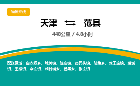 天津到范县货运公司_天津到宿迁范县物流货运专线