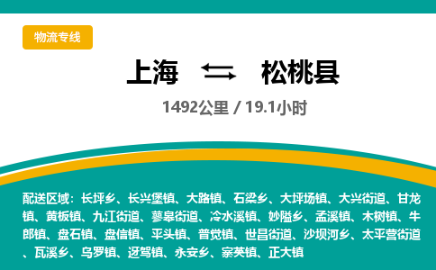 上海到松桃县物流公司-上海到松桃县专线精心打造