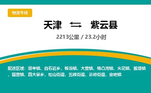 天津到紫云县物流-天津到紫云县专线-直达专线